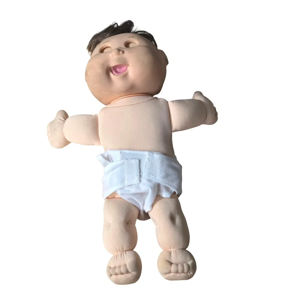 Cabbage Patch Kids Doll Brown Hair Pajamas 2016 WCT 68B Vintage Kids Toy.‎ Works